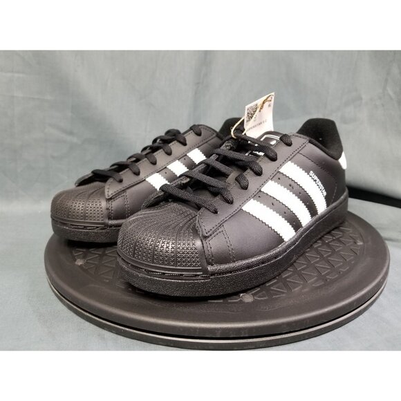 Adidas Superstar II C Sneakers Black Kids Size 12K NEW IN BOX! - Picture 4 of 11